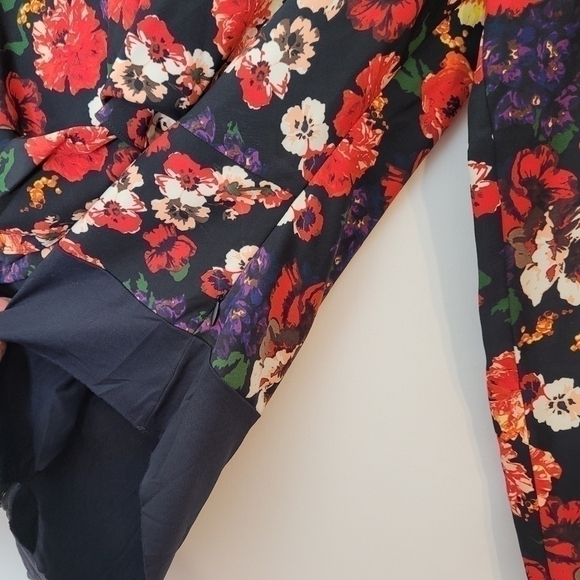 Zara Floral And Black Body Suit - Picture 10 of 12